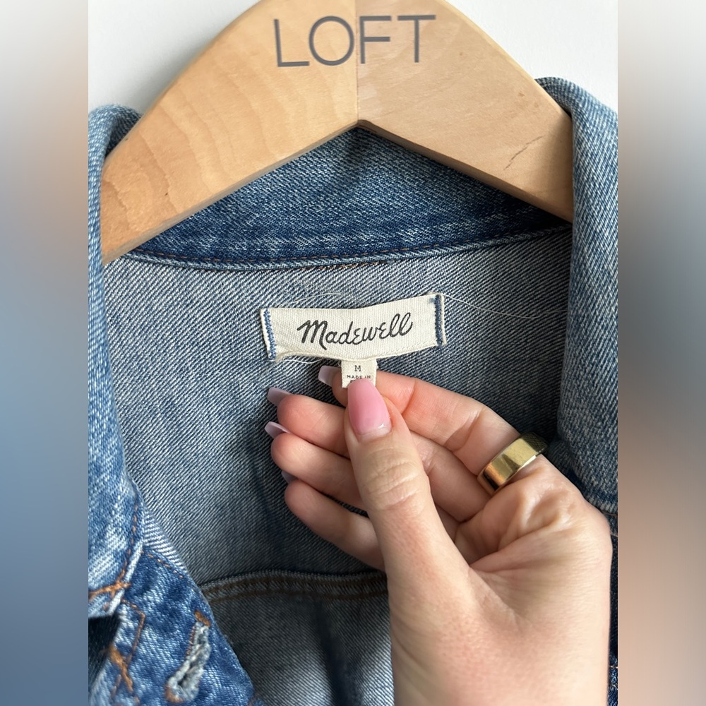 Madewell Jean Jacket - Picture 3 of 7